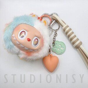 Labuㅠㅕ Head Plush Keychain: BIE Big into Energy, Macaron, HAS Bag Charm special